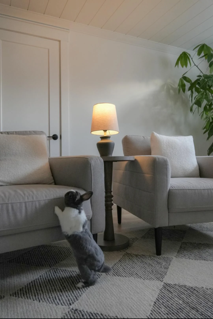 26 Apartment Reading Nook Ideas That Make Small Spaces Feel Warm, Stylish, and Super Cozy 11 A Rechargeable Table Lamp