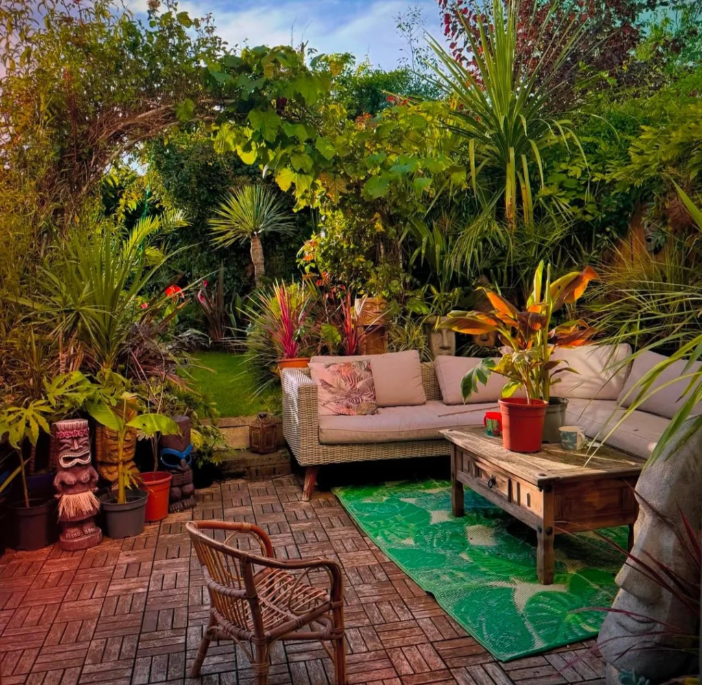 A Dramatic Tropical Plant as Living Sculpture