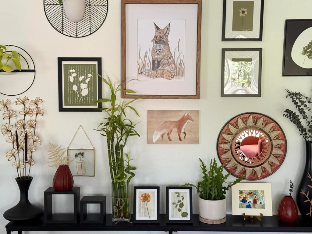 A Full Plant Gallery Wall