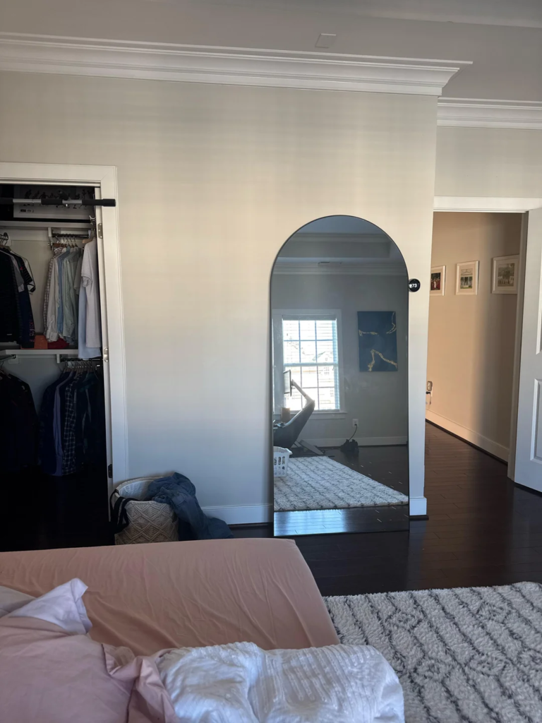 21 Tiny Entryway Storage Ideas That Make Small Spaces Look Stylish and Functional 16 A Small Mirror to Open the Space