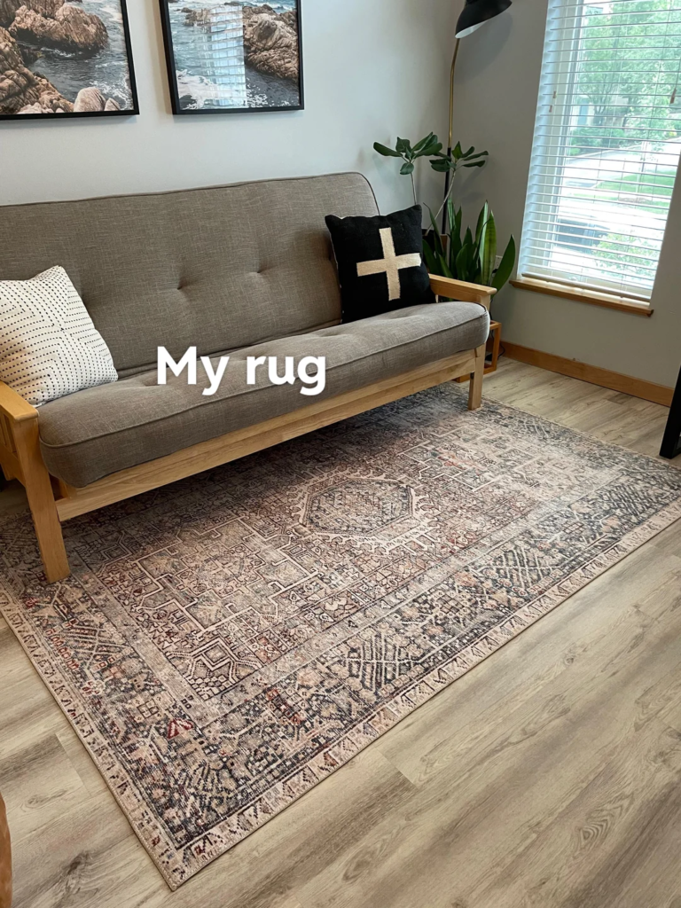 Light-Toned Flooring or Rugs