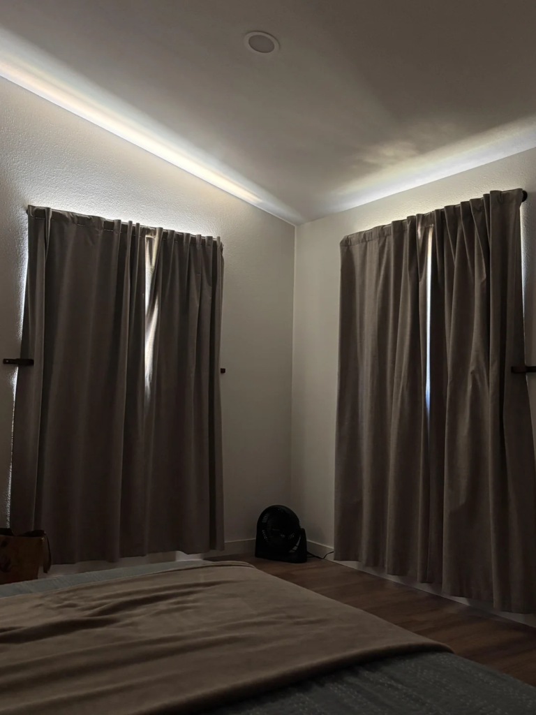 Sheer Curtains That Diffuse Rather Than Block Light