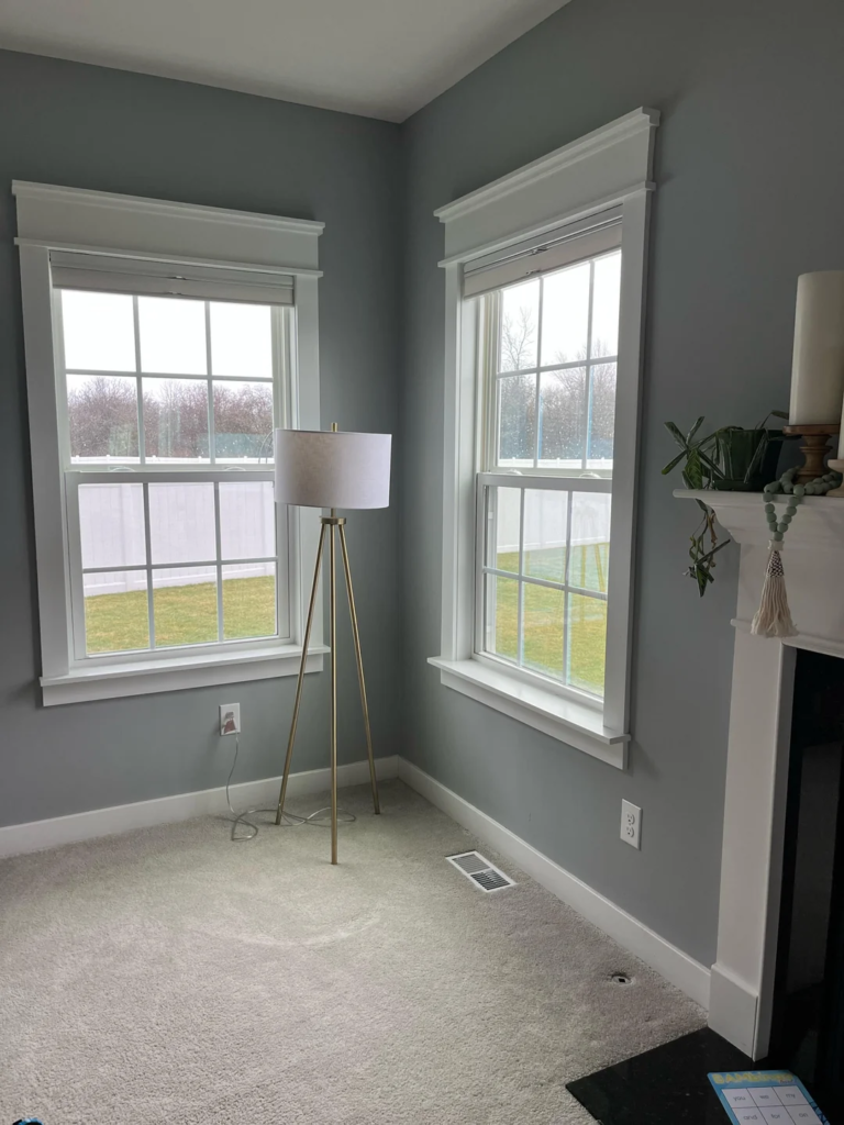 Curtains Hung at Ceiling Height