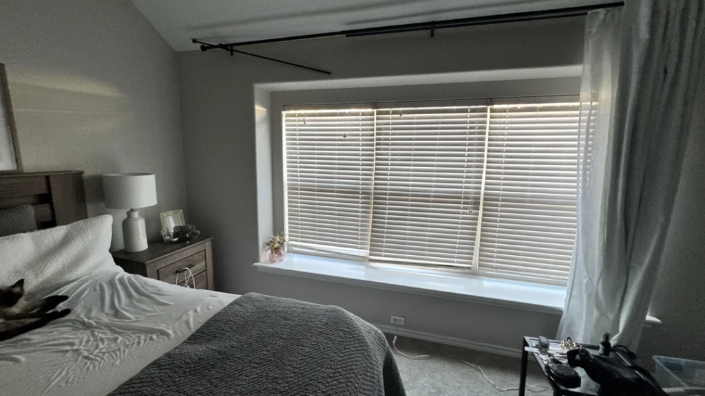 Replacing Heavy Blinds With Roller or Roman Shades in Light Fabrics