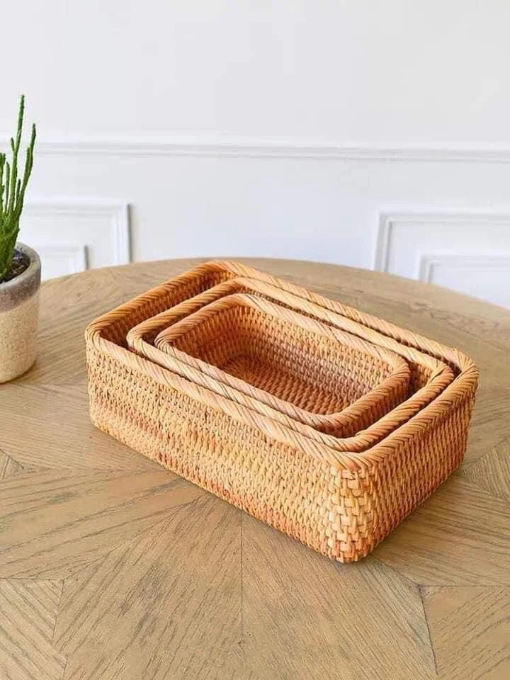 Rattan, Wicker, and Natural Fiber Accents