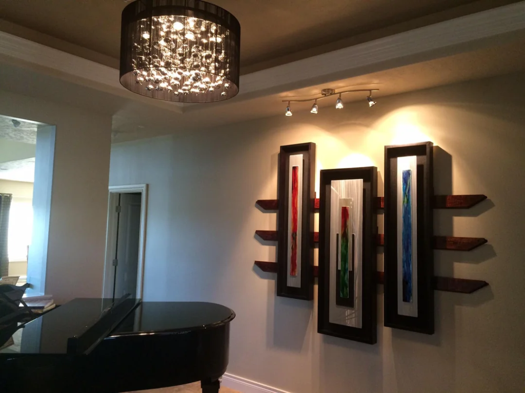 Minimal Artwork in Light Frames