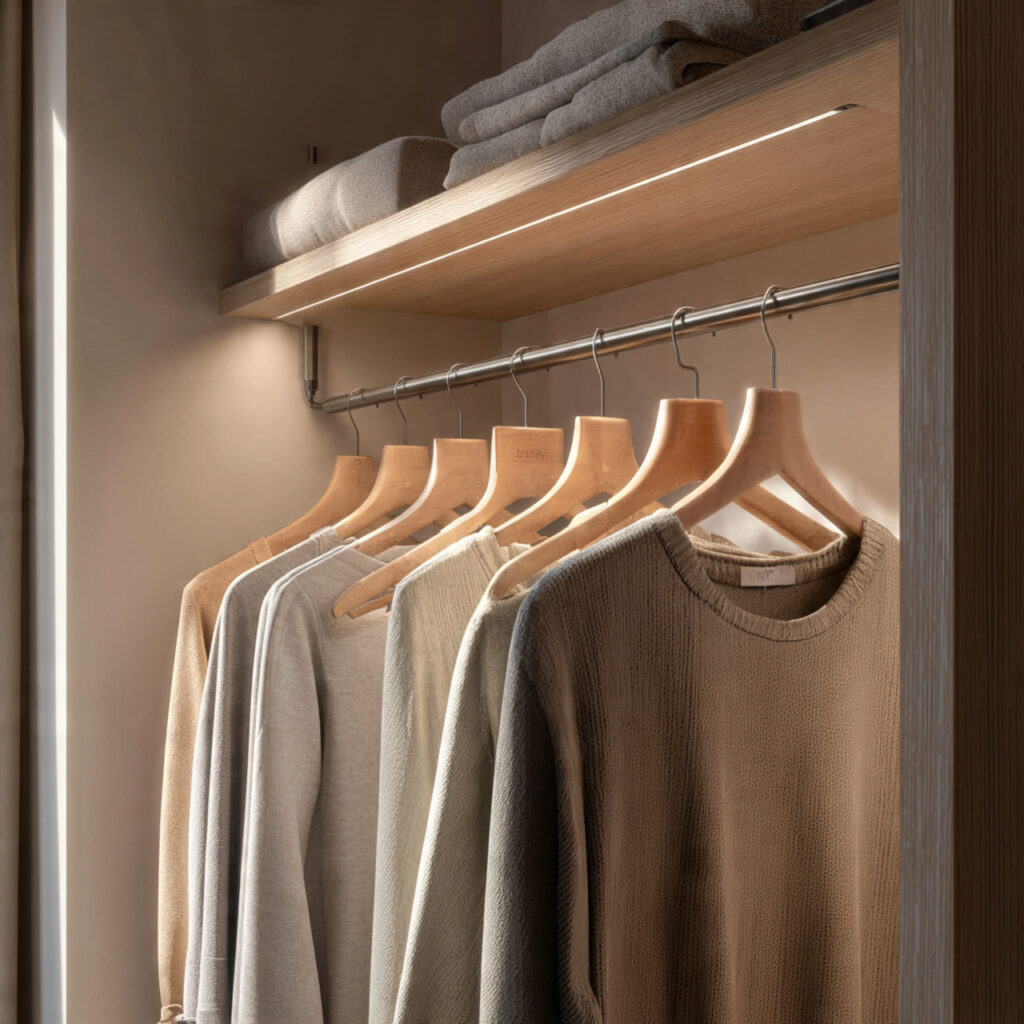 A Wardrobe That Contains Only What You Wear