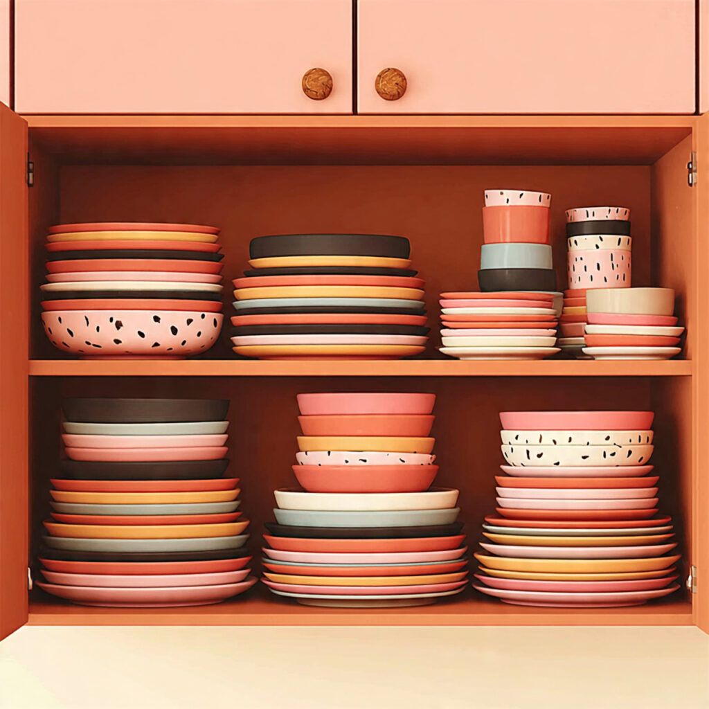 Limit Dishes and Glassware to What You Actually Use