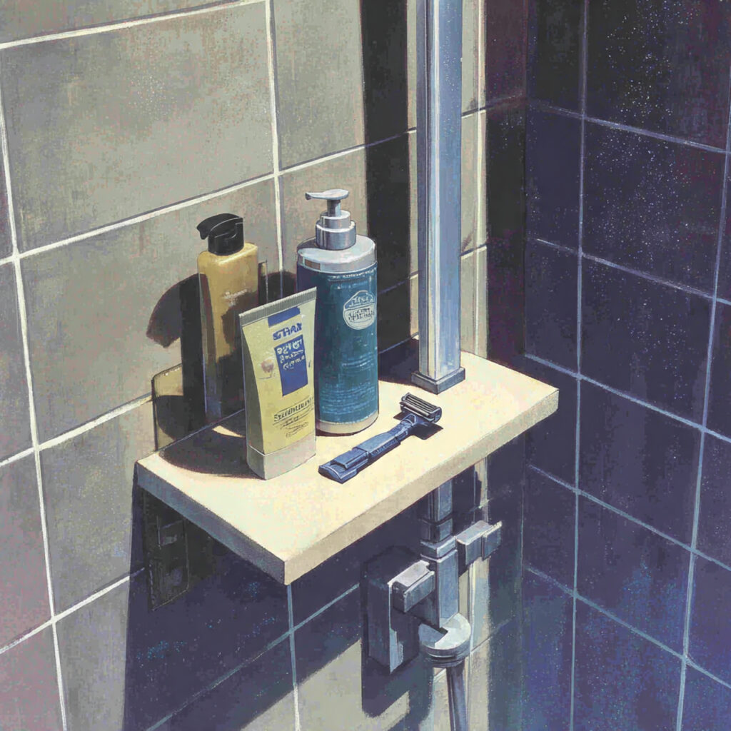 A Minimal Shower and Bath Zone