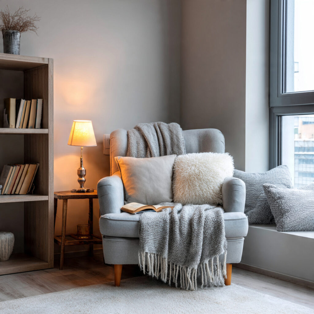 26 Apartment Reading Nook Ideas That Make Small Spaces Feel Warm, Stylish, and Super Cozy 27 Protect the Corner: The Final and Most Important Idea