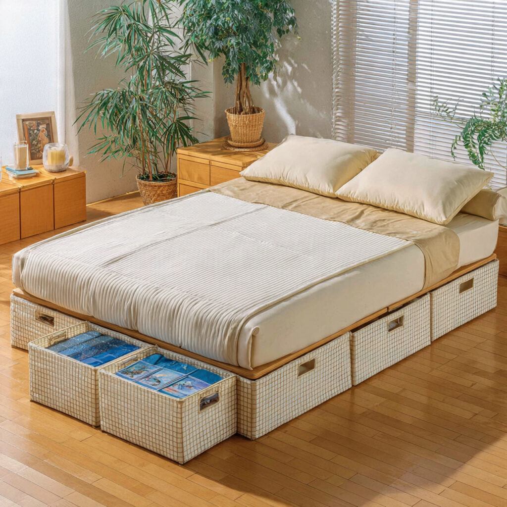 Match Your Under Bed Storage to Your Bedroom Aesthetic