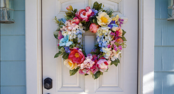 Summer Wreaths for Front Door