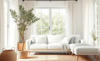 Modern Summer Living Room