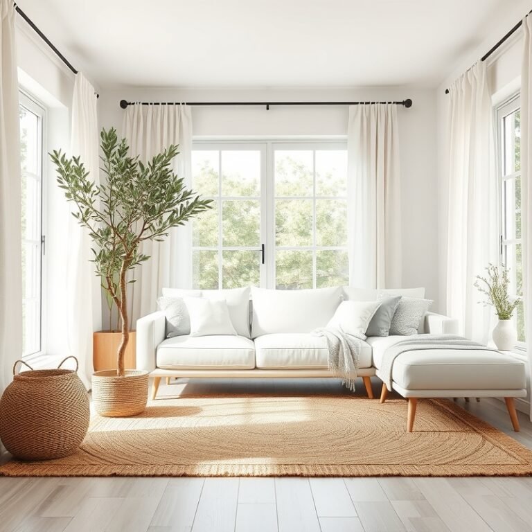 Modern Summer Living Room
