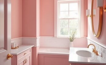 Pink Bathroom Ideas