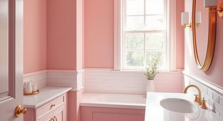Pink Bathroom Ideas