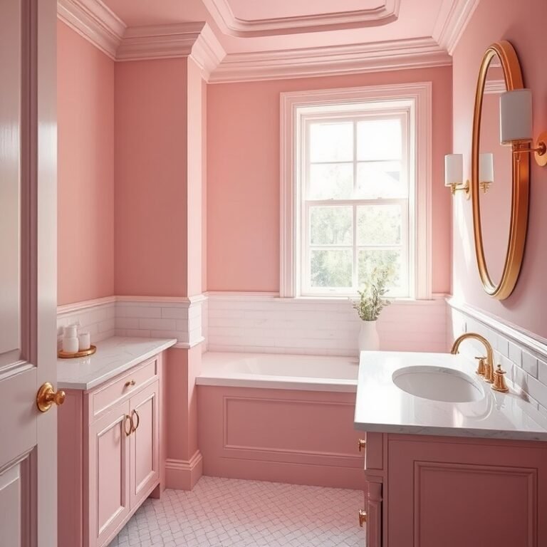 Pink Bathroom Ideas