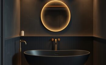 Moody Bathroom Ideas