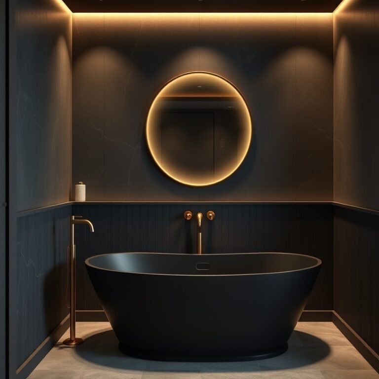 Moody Bathroom Ideas