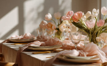 April Table Setting