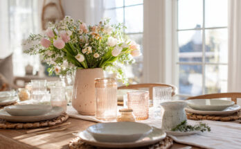 April Table Decorations