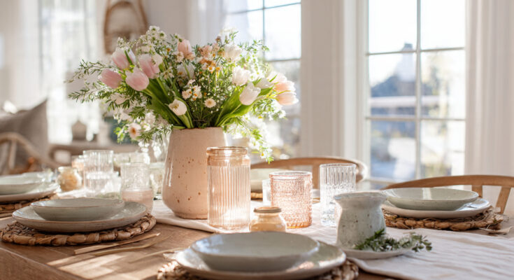 April Table Decorations