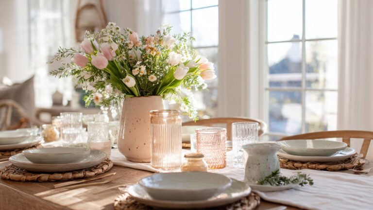 April Table Decorations