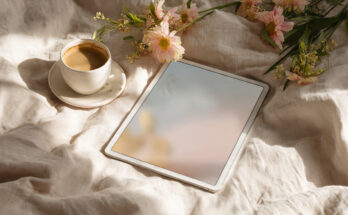 April Tablet Wallpaper