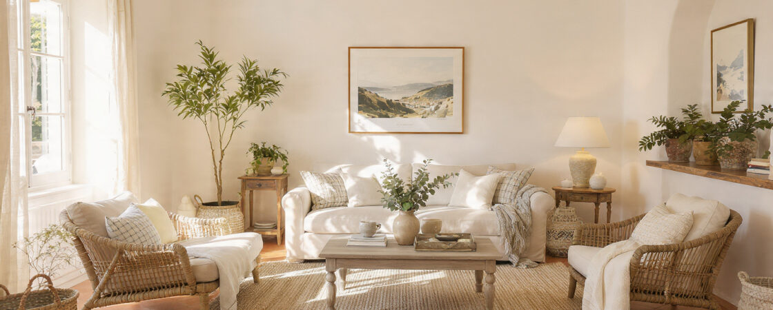 Italian Summer Living Room