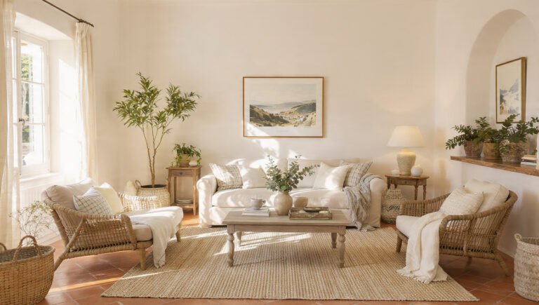 Italian Summer Living Room