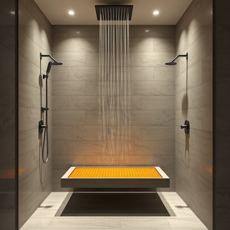 23 Modern Luxury Bathroom Ideas That Create a Sleek and Elegant Retreat You’ll Love This 15 built-in heated shower bench in modern bathroom