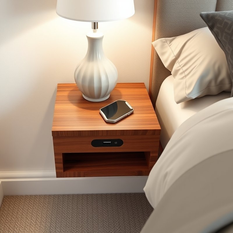 25 Luxury Bedroom Ideas That Make Your Room Feel Like a Five-Star Retreat Get Inspired Today 21 bedroom with floating nightstands and usb ports