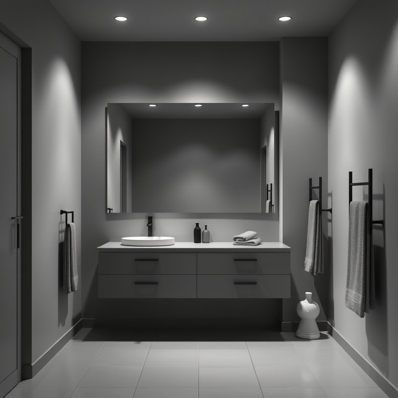 23 Modern Luxury Bathroom Ideas That Create a Sleek and Elegant Retreat You’ll Love This 16 monochromatic modern bathroom with black matte accents