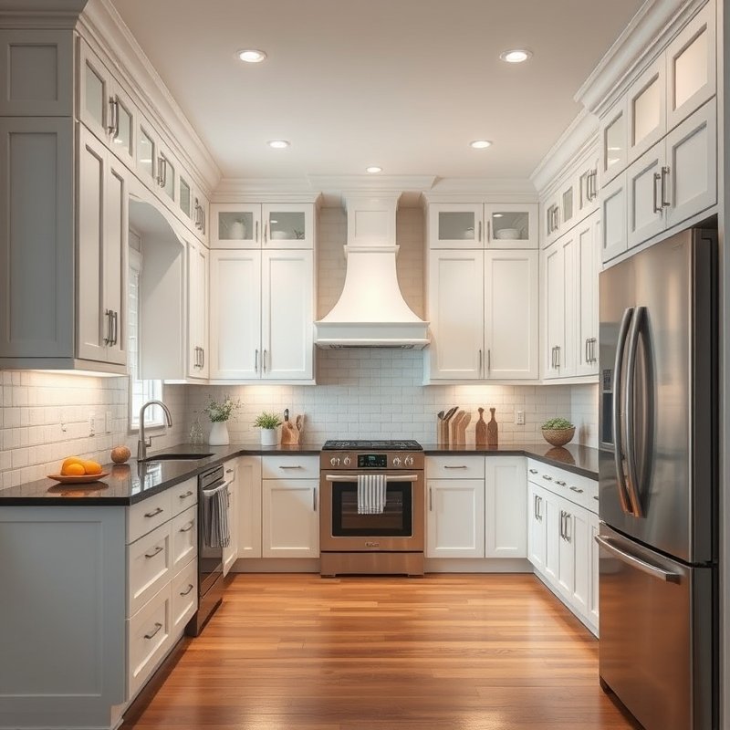 21 Modern Farmhouse Kitchen Ideas That Blend Rustic Charm With Modern Style Get Inspired Now 20 wire baskets displayed above kitchen cabinets