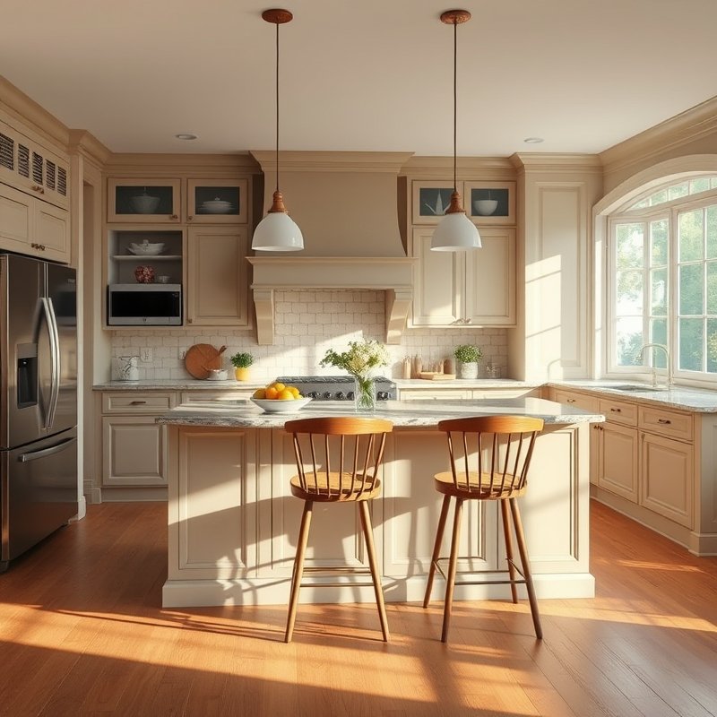 20 Kitchen Decor Ideas 2026 That Transform Your Space With Modern Style and Charm Upgrade Now 17 kitchen island with breakfast bar extension and stools