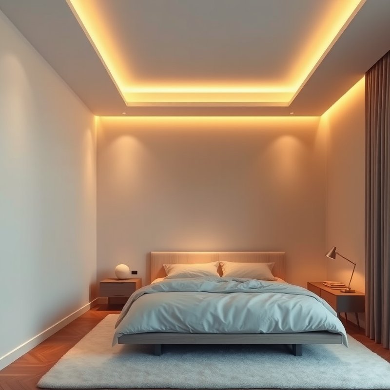 25 Luxury Bedroom Ideas That Make Your Room Feel Like a Five-Star Retreat Get Inspired Today 7 bedroom with recessed cove lighting in ceiling