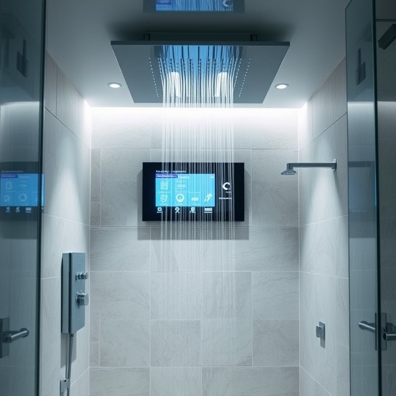 23 Modern Luxury Bathroom Ideas That Create a Sleek and Elegant Retreat You’ll Love This 20 digital shower system with wall control in modern bathroom