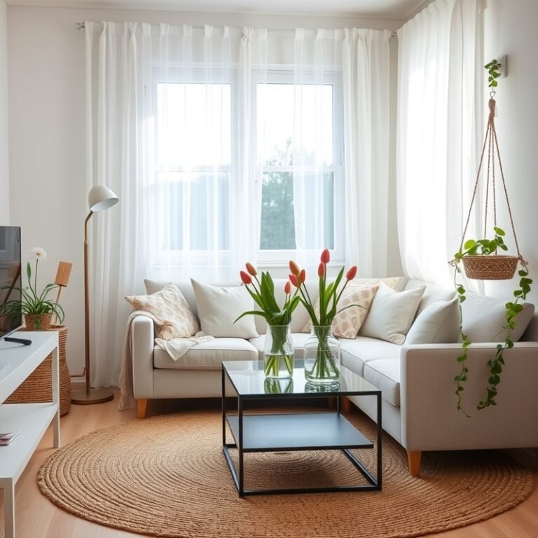 Small Apartment Spring Decor