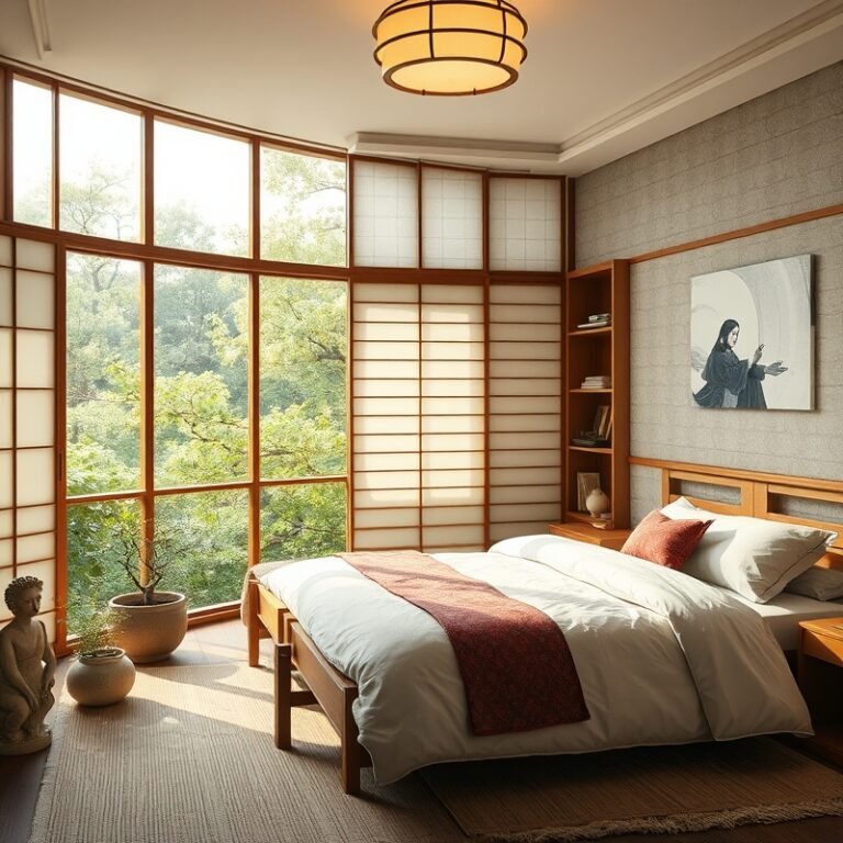 Japandi Bedroom Ideas