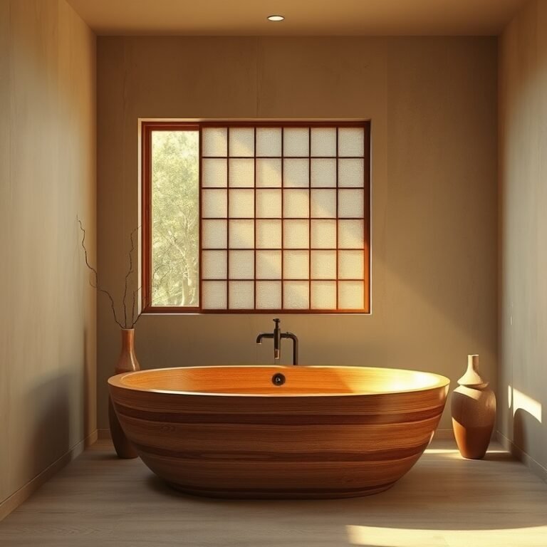 Japandi Bathroom Ideas