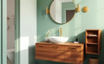 Mid Century Modern Bathroom