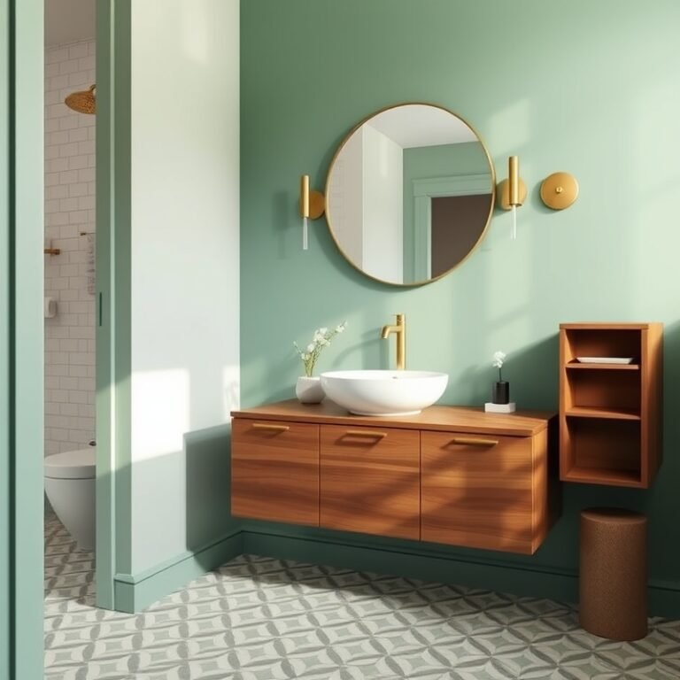 Mid Century Modern Bathroom