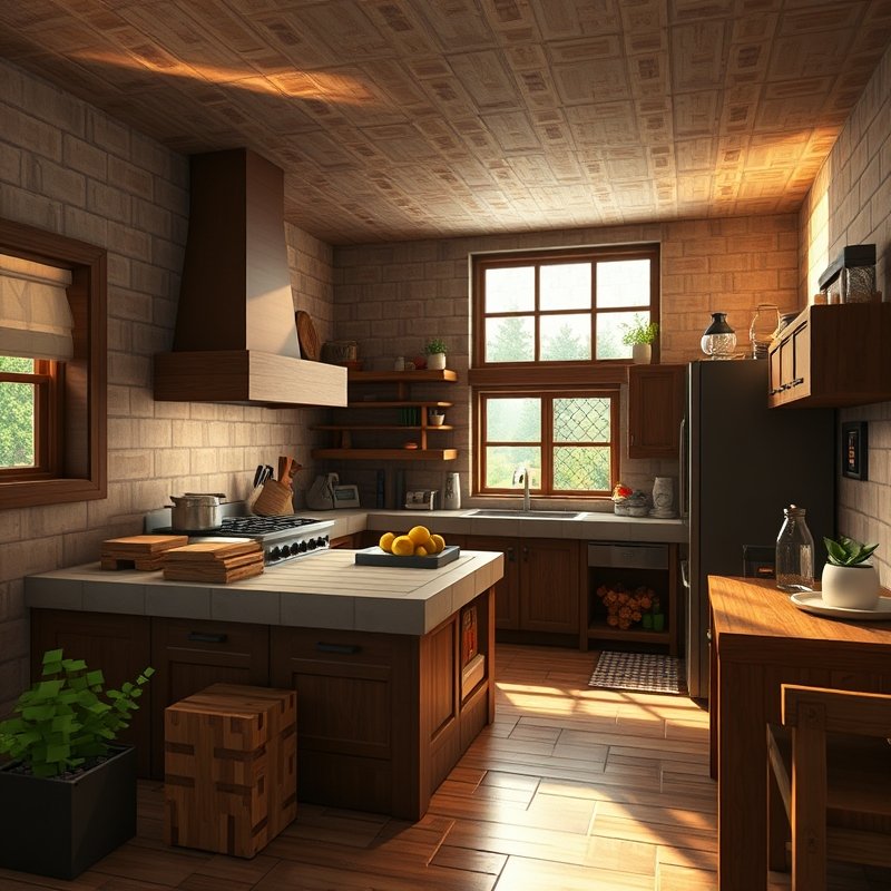 Minecraft Kitchen Ideas