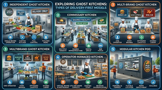 Types of Ghost Kitchens